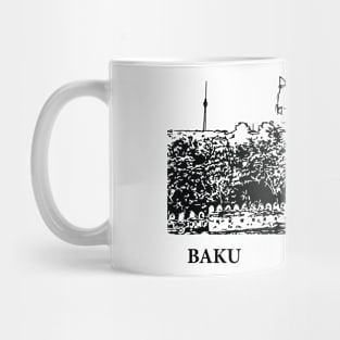 Baku Azerbaijan Mug